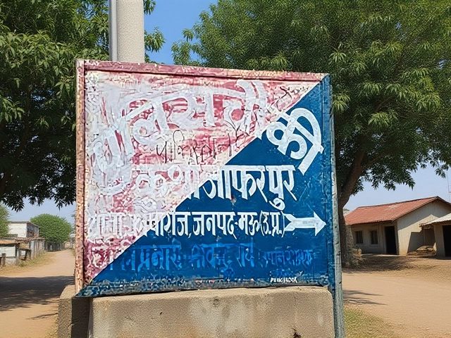 Panic in UP as 'Pakistan Hai' Defaces Police Outpost Sign